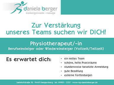 Stellenanzeige